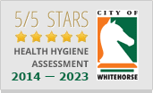 5 Star City of Whitehorse Health Hygiene Assessment
